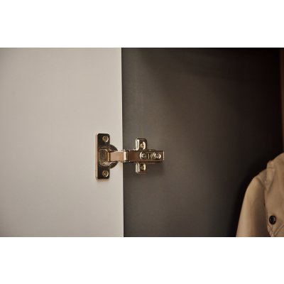 Пенал широкий 380 Стокгольм графит глянец