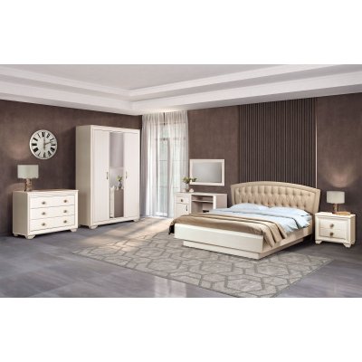 Комод Афины 362 кремовый белый