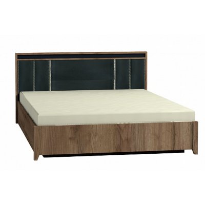 Кровать Nature Люкс с ПМ 180х200 Дуб табачный Craft