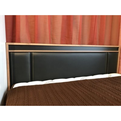 Кровать Nature Люкс с ПМ 180х200 Дуб табачный Craft Глазов фото 6