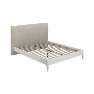 Кровать Джали 160х200 Белый/Айвори