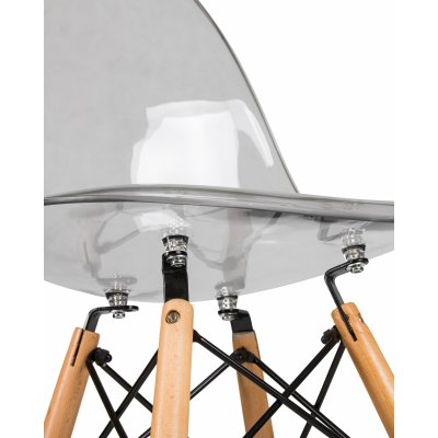 Стул обеденный DOBRIN DSW CASPER прозрачный DOBRIN фото 6