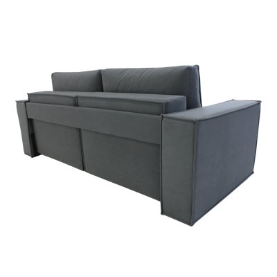 Диван-трансформер КУб с БНП Бренди 23 Темно-серый Аквилон фото 3