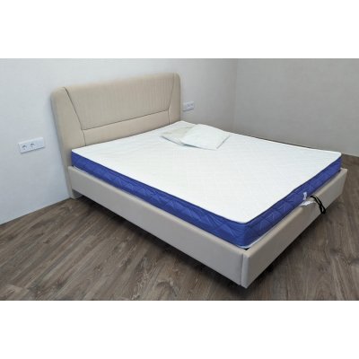 Кровать парящая Вега Сапфир Айвори с ПМ 160х200 11М