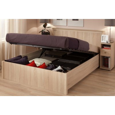 Кровать Sherlock 140х200 с ПМ Дуб Сонома