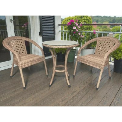 Кофейный комплект из искусственного ротанга DECO Капучино