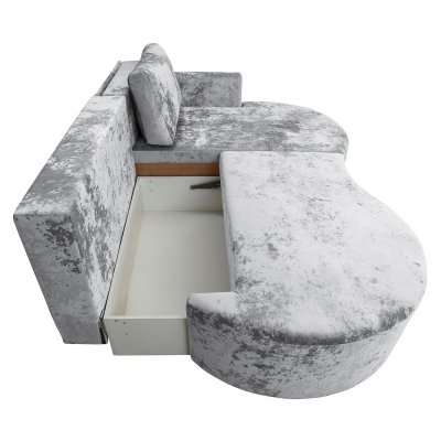 Мягкий угол Каир с БНП левый PLUSH SILVER