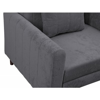 Кресло-кровать Хеппи SENSEY STEEL GREY