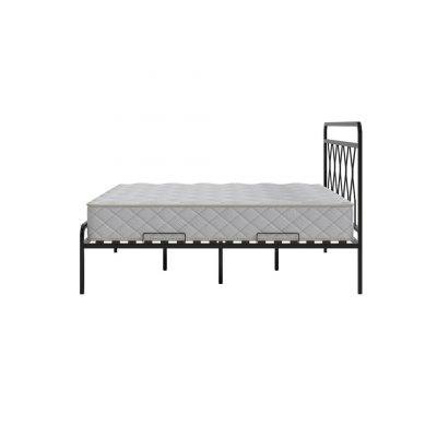Кровать металлическая Steel 160х200 Черный