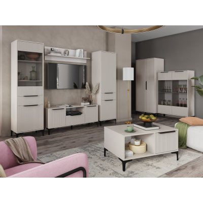 Тумба ТВ Кимберли 1,35 Кашемир Софт