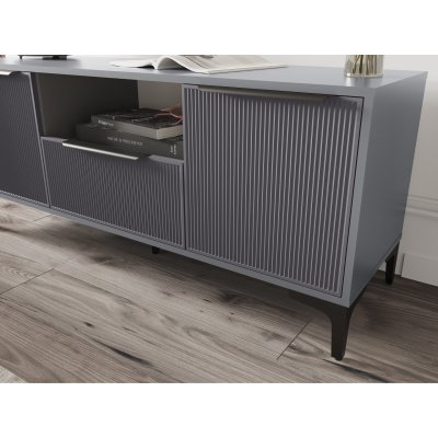 Тумба ТВ Кимберли 1,35 Графит Софт