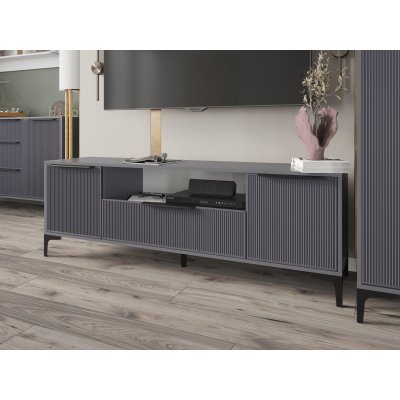 Тумба ТВ Кимберли 1,65 Графит Софт