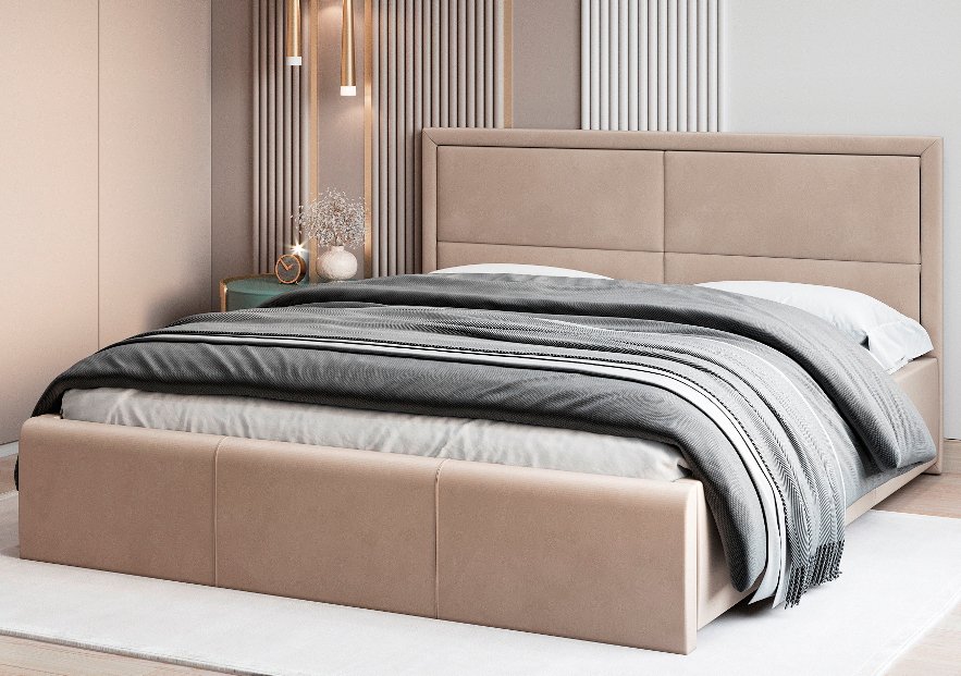 Интерьерная кровать Мария 140х200 с ПМ Среда сна