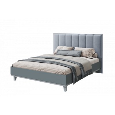 МЛК Интерьерная кровать Лаура Soft 120х200 Серый