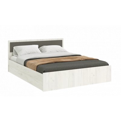 Миф Кровать Фиеста NEW 140х200 Дуб Крафт Белый/Графит