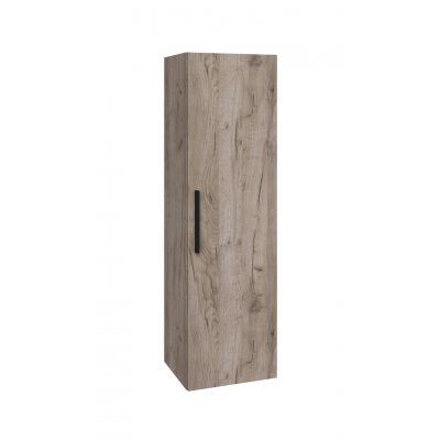 ТЭКС Пенал настенный Альберо Дуб Крафт Серый