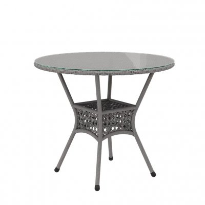 Айко Стол круглый DECO 80 Серый