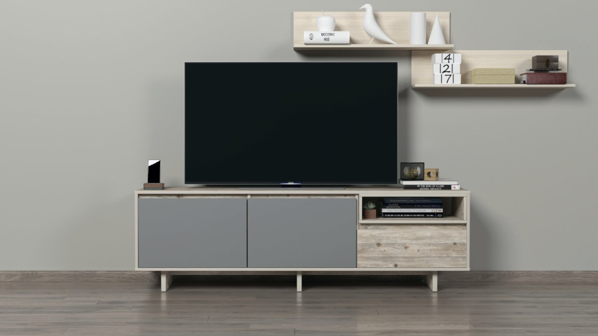 Тумба ТВ MODERNO 1800  В1 Ф6 Марибель